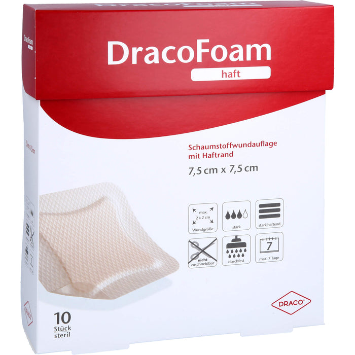 DracoFoam haft Schaumstoffverband, 10 St VER