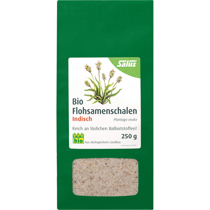 Flohsamenschalen indisch bio Plantago ovata Salus, 250 g