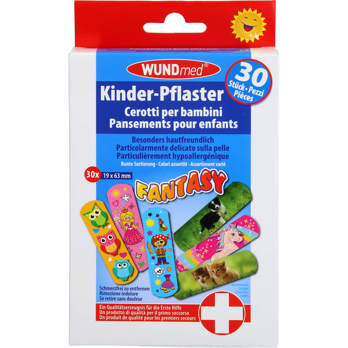 WUNDmed Kinder-Pflaster Fantasy, 30 pcs. Patch