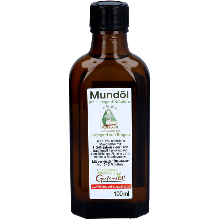 HILDEGARD VON BINGEN Mundöl mit Kräutern, 100 ml Solution