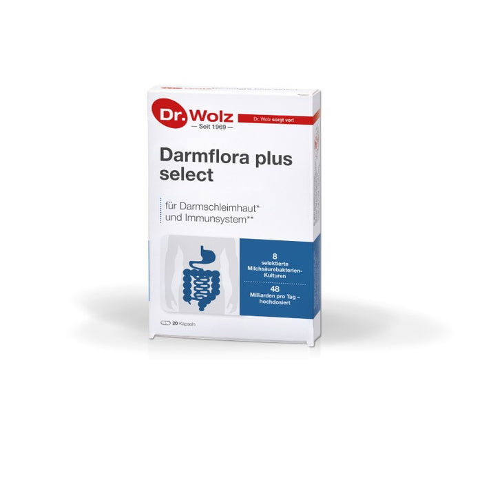 Dr. Wolz Darmflora plus select, 20 pcs. Capsules