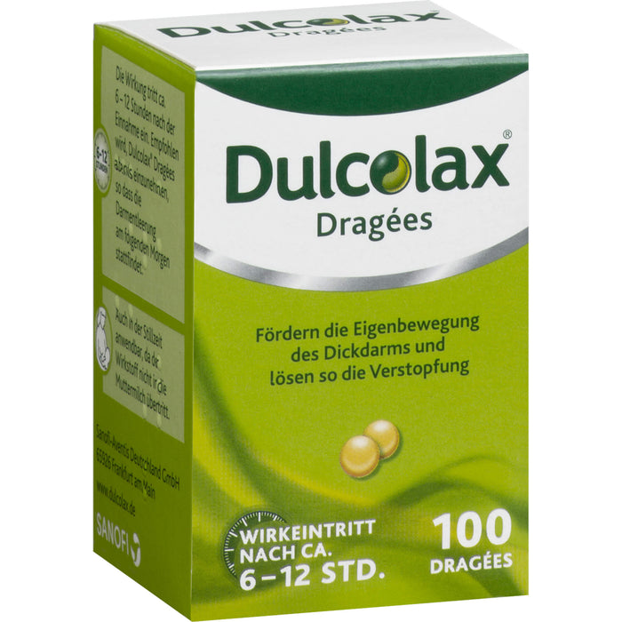 Dulcolax Dragées Dose Sanofi-Aventis, 100 pcs. Tablets