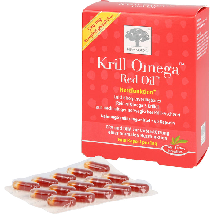 Krill Omega Red Oil Kapseln, 60 pc Capsules