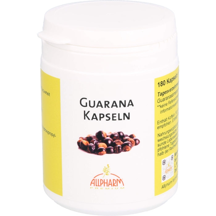 Allpharm Guarana Kapseln, 180 St. Kapseln