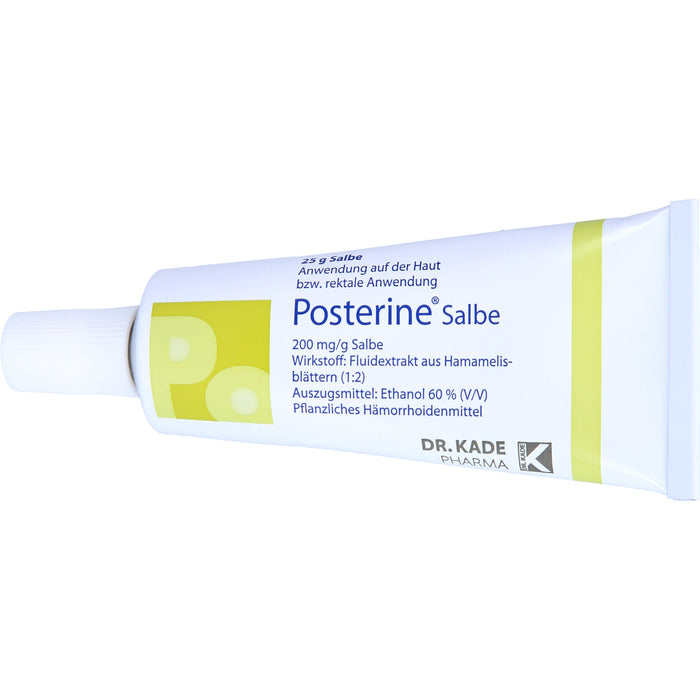 Posterine pflanzliches Hämorrhoidenmittel Salbe mit Applikator N1, 25 g Salbe