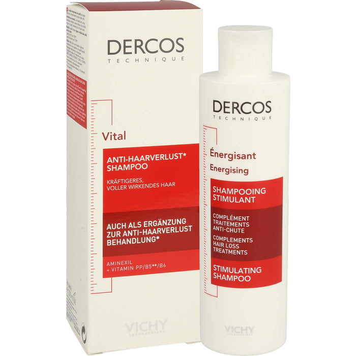 VICHY Dercos Vital bei Haarausfall Shampoo, 200 ml Shampoing