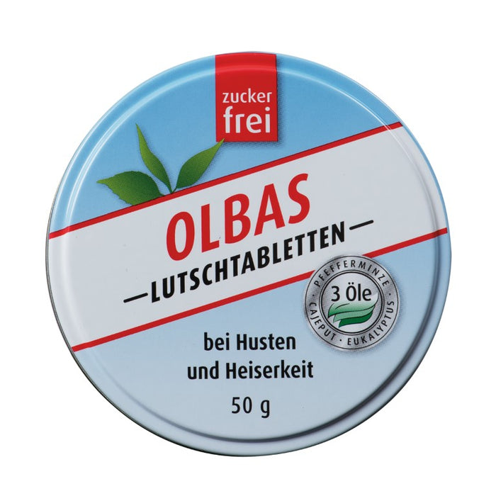 OLBAS Lutschtabletten zuckerfrei, 50 g Tabletten