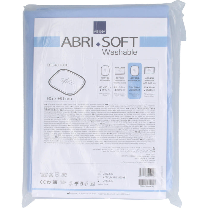 Abri-soft waschbare Unterlage PU 85x90cm, 1 St