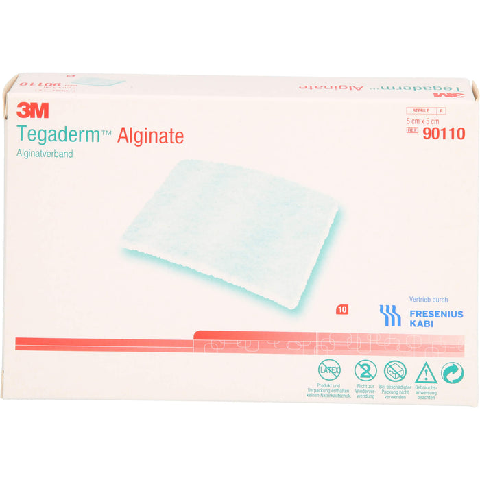 Tegaderm Alginate FK 5x5cm Kompressen, 10 St KOM