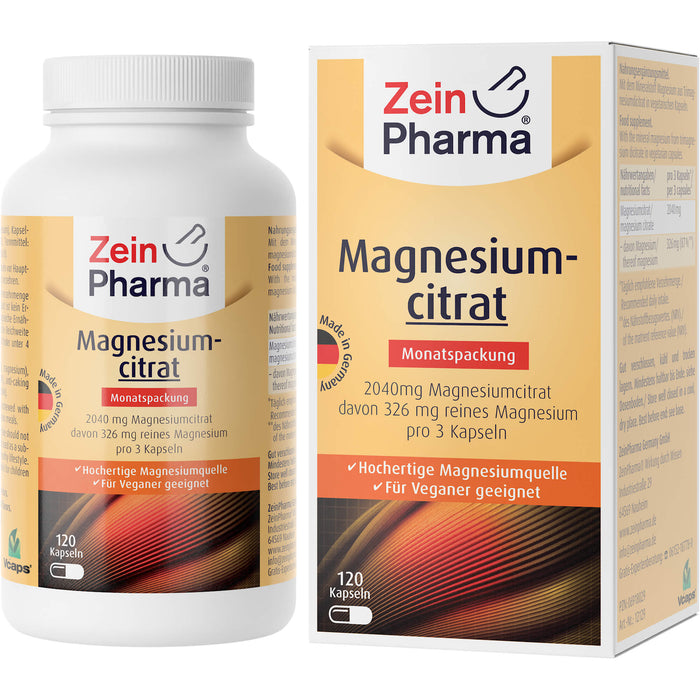 Magnesium Citrat, 120 St KAP