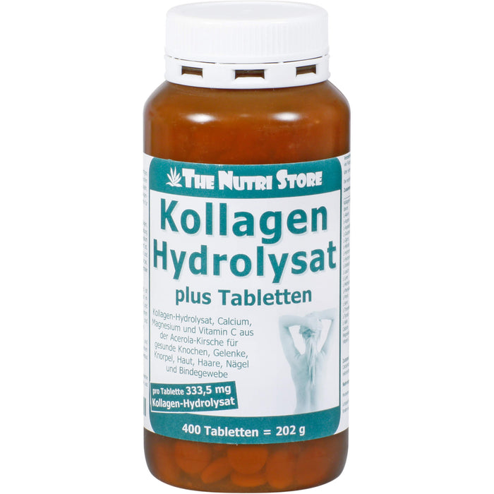 The Nutri Store Kollagen Hydrolysat plus Tabletten, 400 pcs. Tablets