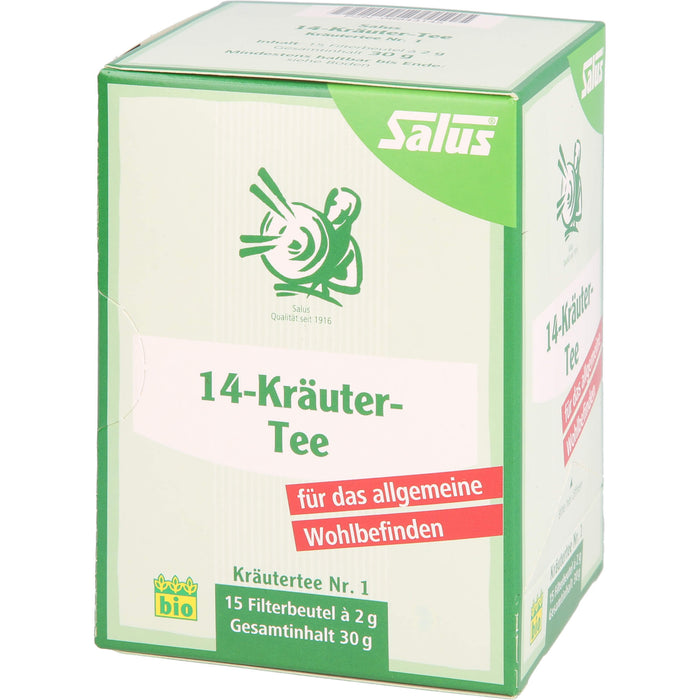 14-Kräuter-Tee Kräutertee Nr.1 Salus, 15 St FBE