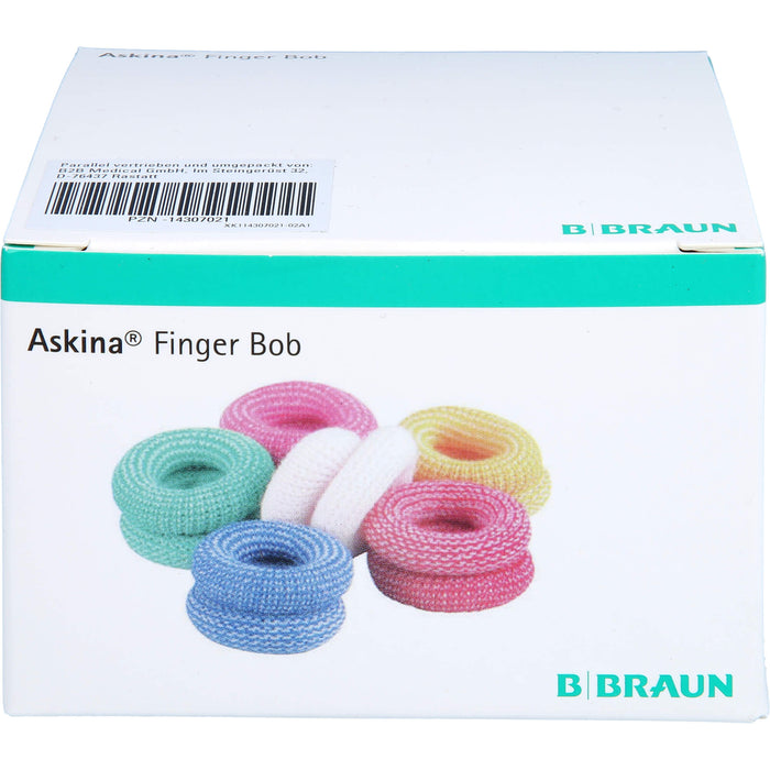 Askina Finger Bob farbig Fingerschnellverband, 5 pc Bandage