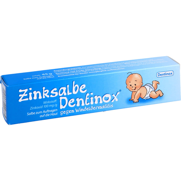 Zinksalbe Dentinox gegen Windeldermatitis, 45 g Onguent