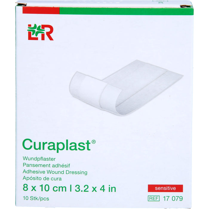 Curaplast sensitive Wundschnellverband 8 cm x 10 cm, 10 pcs. Patch