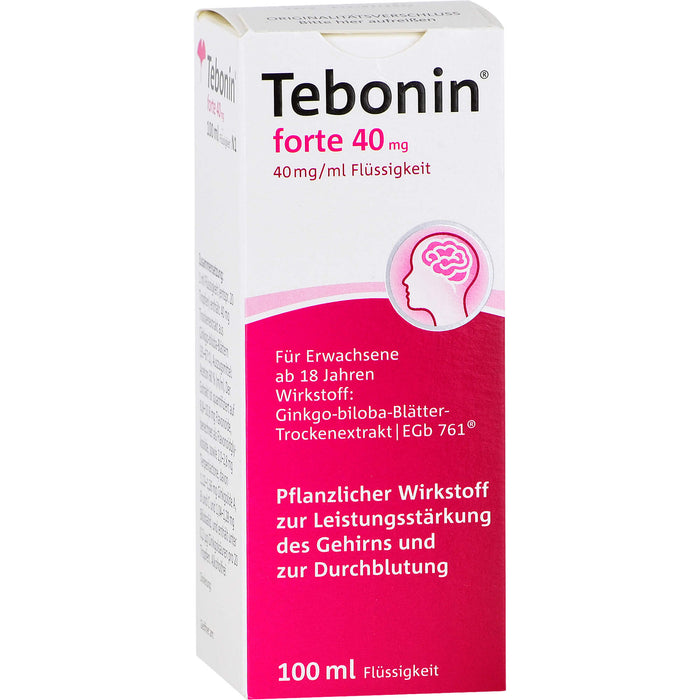 Tebonin forte 40 mg Lösung, 100 ml FLU