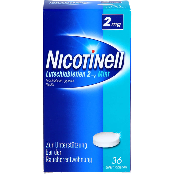 Nicotinell Lutschtabletten 2 mg Mint, 36 St LUT