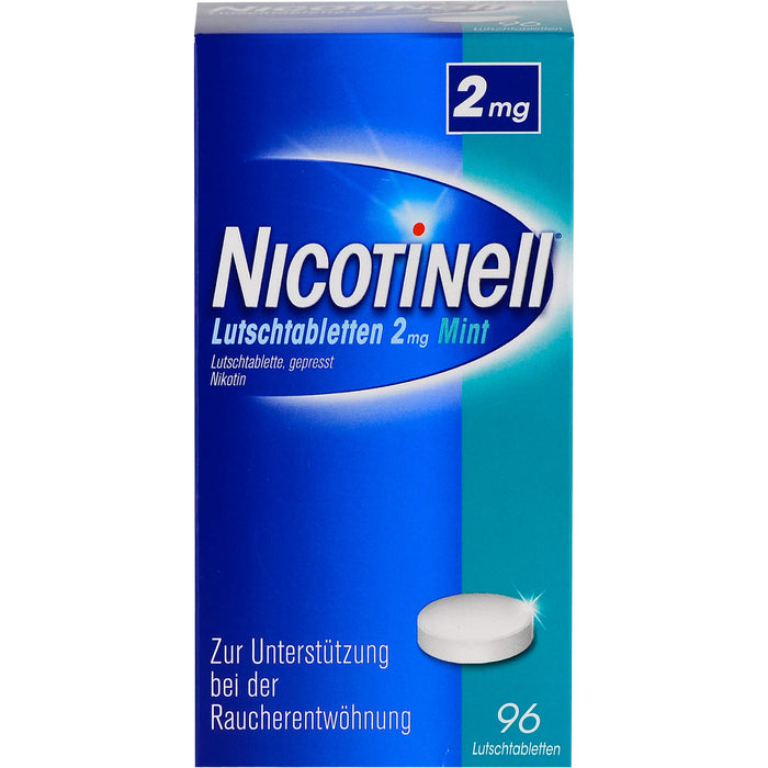 Nicotinell Lutschtabletten 2 mg mint, 96 pc Tablettes