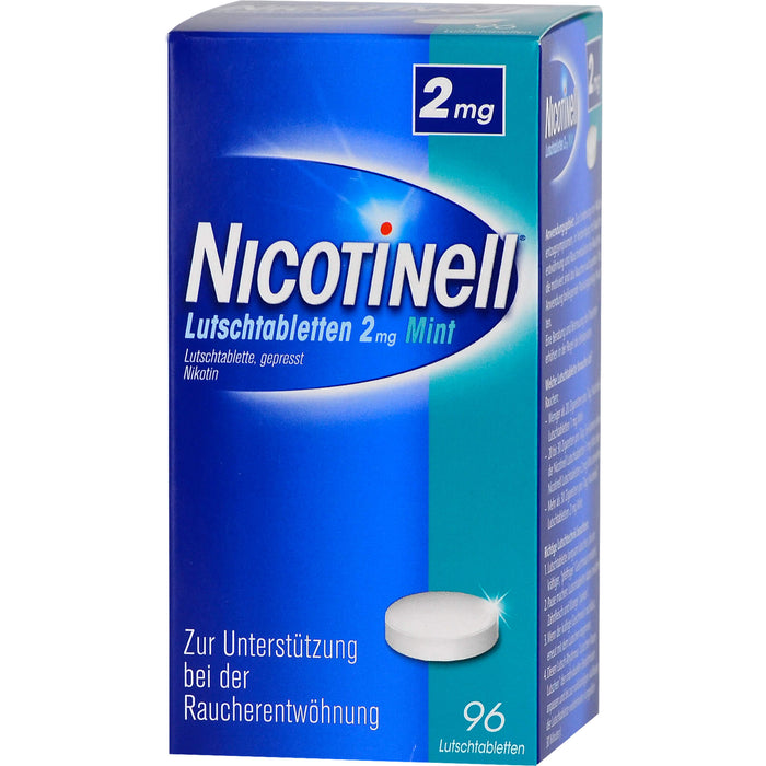 Nicotinell Lutschtabletten 2 mg mint, 96 pc Tablettes