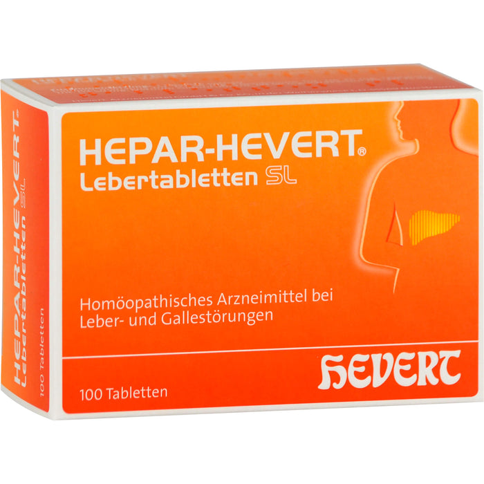 Hepar Hevert Lebertabl Sl, 100 St TAB