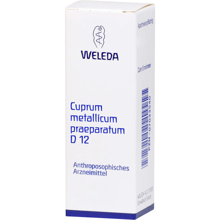 Cuprum metallicum praep. D12 Weleda Trit., 20 g TRI