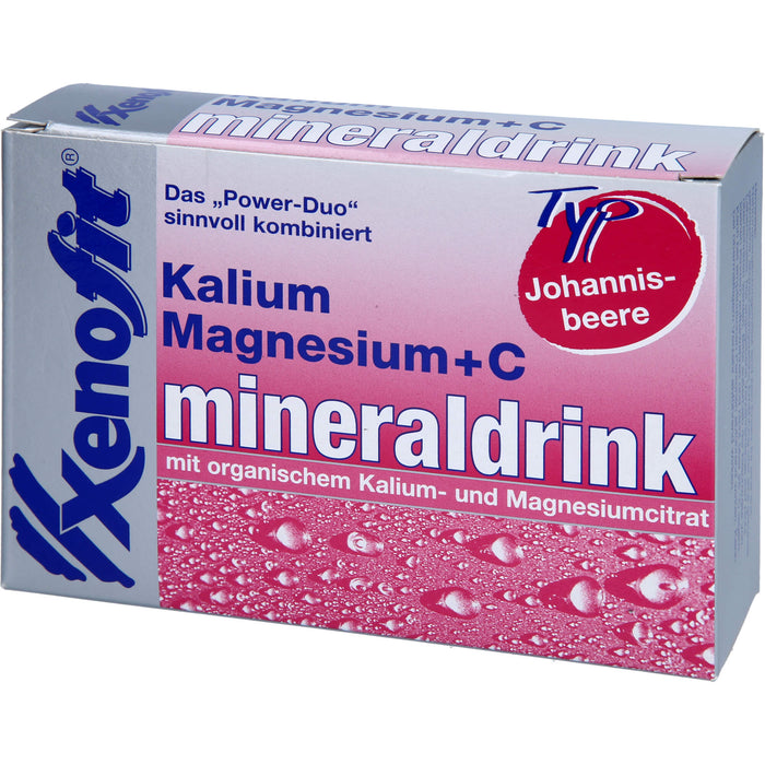 XENOFIT Kalium Magnesium + Vitamin C Pulver, 20 pcs. Sachets