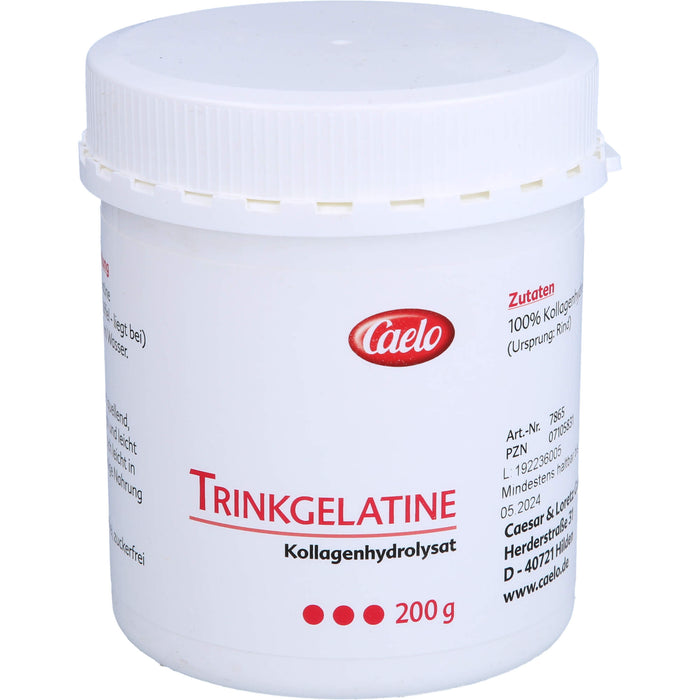 Caelo Trinkgelatine HV-Packung, 200 g Powder