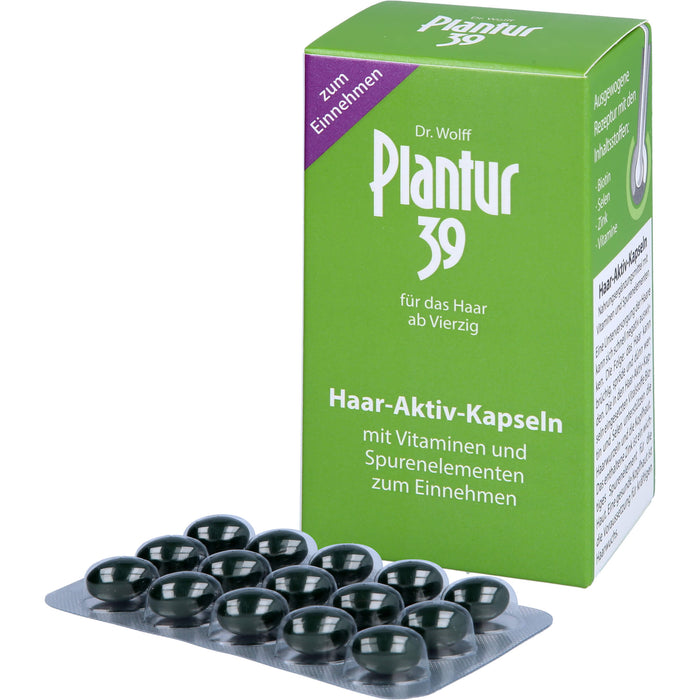 Plantur 39 Haar-Aktiv Kapseln, 60 St. Kapseln