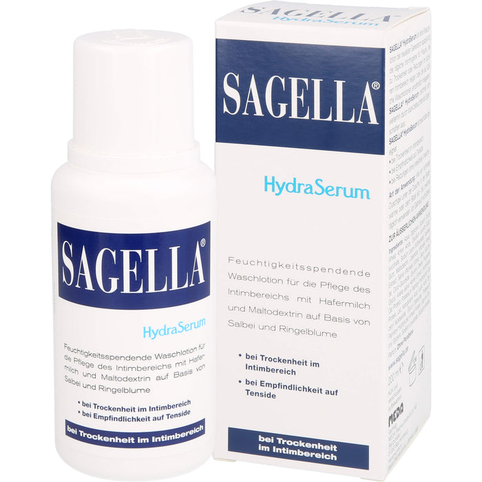 Sagella hydraSerum Intimwaschlotion, 200 ml LOT