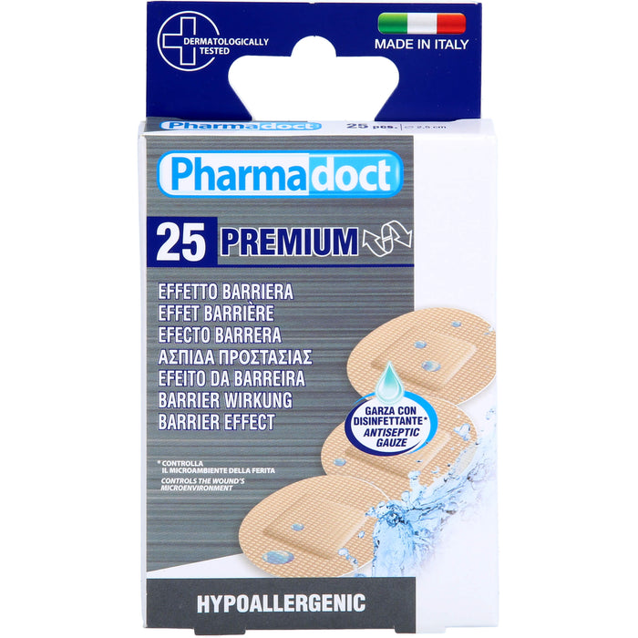 Pharmadoct Blutstillendes Pflaster rund 2,5 cm, 25 pcs. Patch