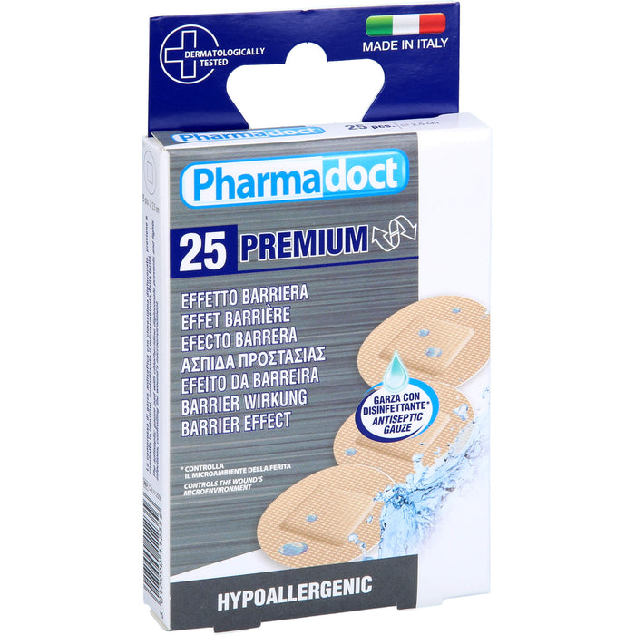 Pharmadoct Blutstillendes Pflaster rund 2,5 cm, 25 St. Pflaster