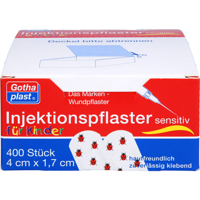 Gothaplast Injektionspfl. Kinder Käfer 4cmx1,7cm, 400 St PFL