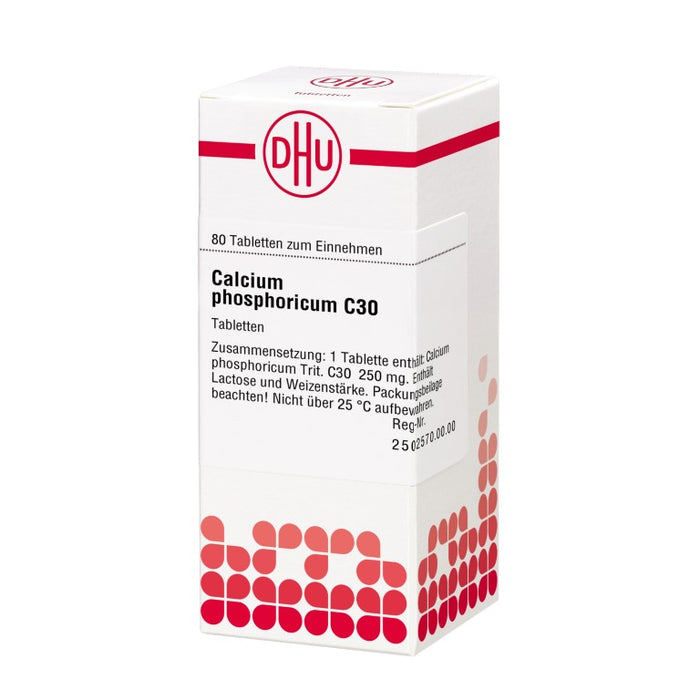 DHU Calcium phosphoricum C30 Tabletten, 80 St. Tabletten