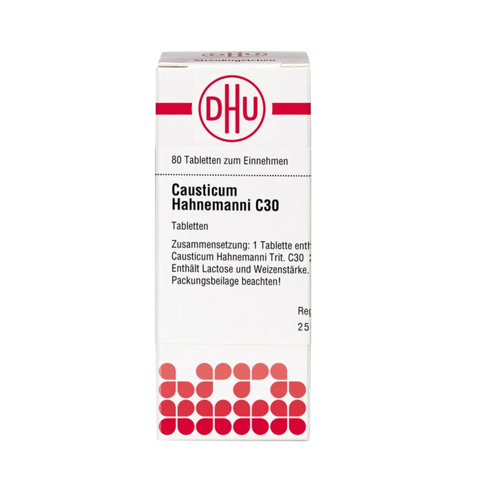 DHU Causticum Hahnemanni C30 Tabletten, 80 pcs. Tablets