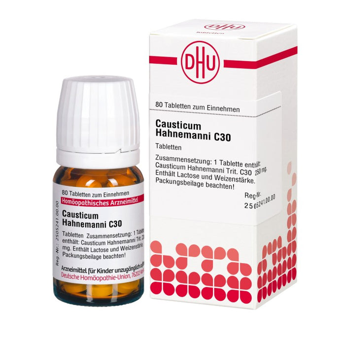 DHU Causticum Hahnemanni C30 Tabletten, 80 St. Tabletten