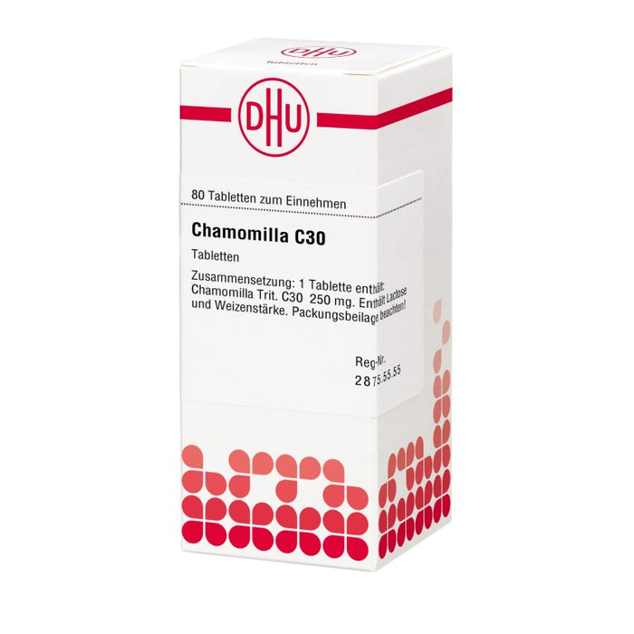 DHU Chamomilla C30 Tabletten, 80 St. Tabletten