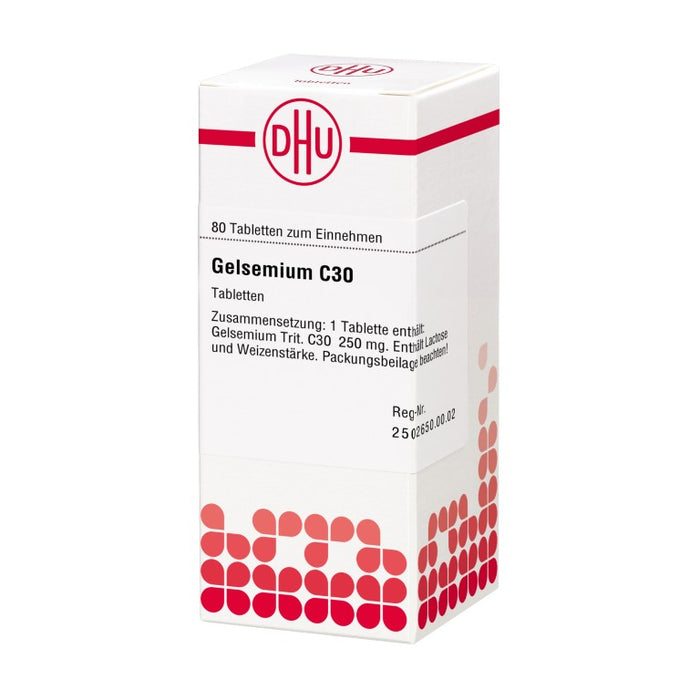 DHU Gelsemium C30 Tabletten, 80 pcs. Tablets