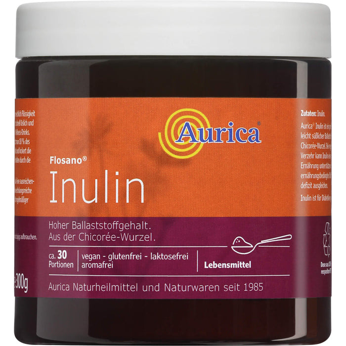 Aurica Inulin Flosano Pulver, 300 g Powder