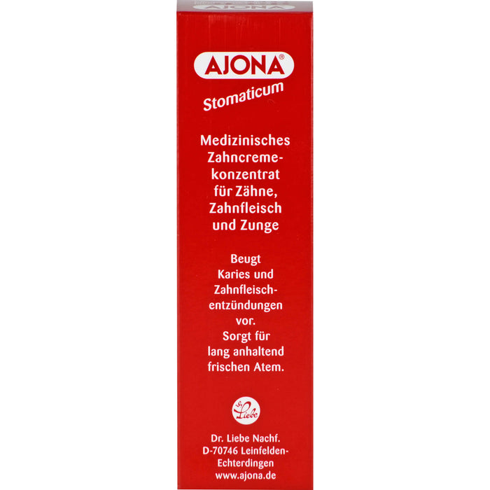 Ajona Stomaticum medizinsches Zahncremekonzentrat, 25 ml Toothpaste