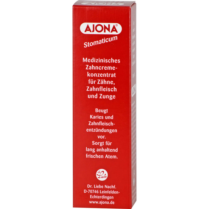 Ajona Stomaticum medizinsches Zahncremekonzentrat, 25 ml Dentifrice