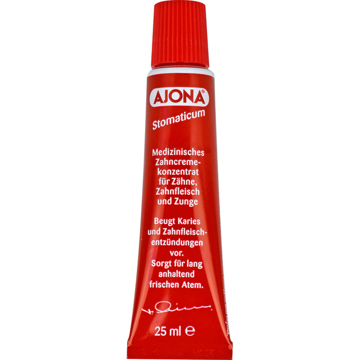 Ajona Stomaticum medizinsches Zahncremekonzentrat, 25 ml Zahncreme