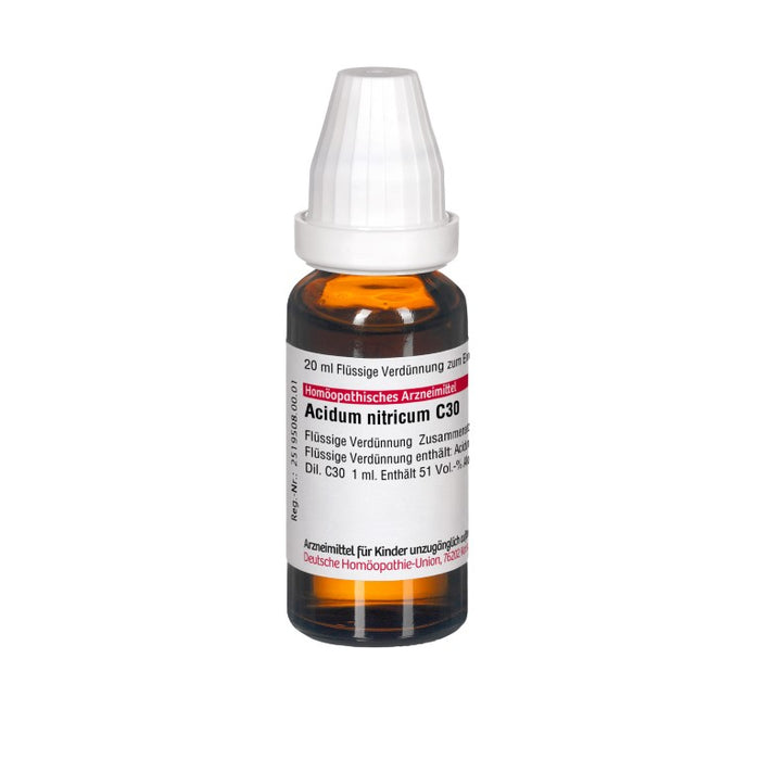 DHU Acidum nitricum C30 Dilution, 20 ml Lösung