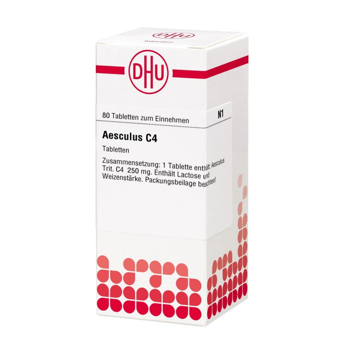 DHU Aesculus C4 Tabletten, 80 St. Tabletten