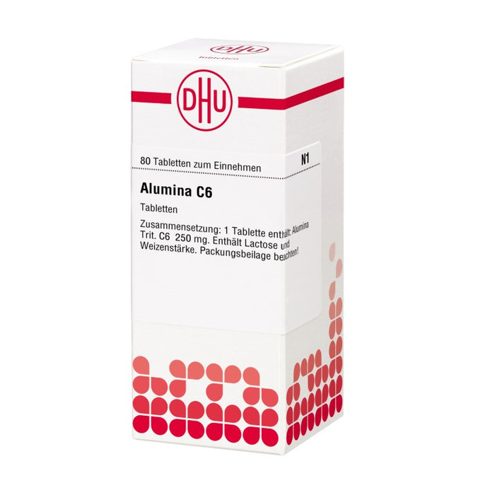 Alumina C6 DHU Tabletten, 80 St. Tabletten