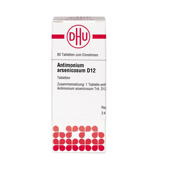 Antimonium arsenicosum D12 DHU Tabletten, 80 St. Tabletten