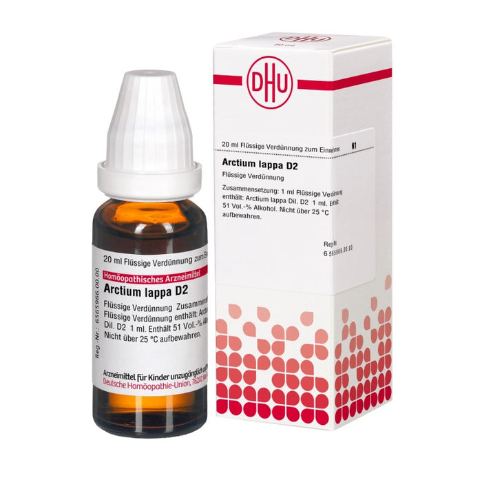 Arctium lappa D2 DHU Dilution, 20 ml Lösung