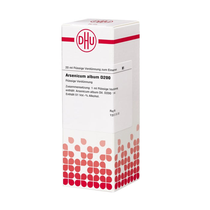 DHU Arsenicum album D200 Dilution, 20 ml Lösung