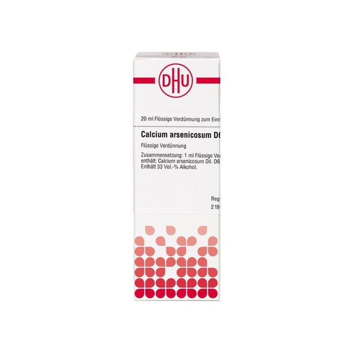 Calcium arsenicosum D6 DHU Dilution, 20 ml Lösung