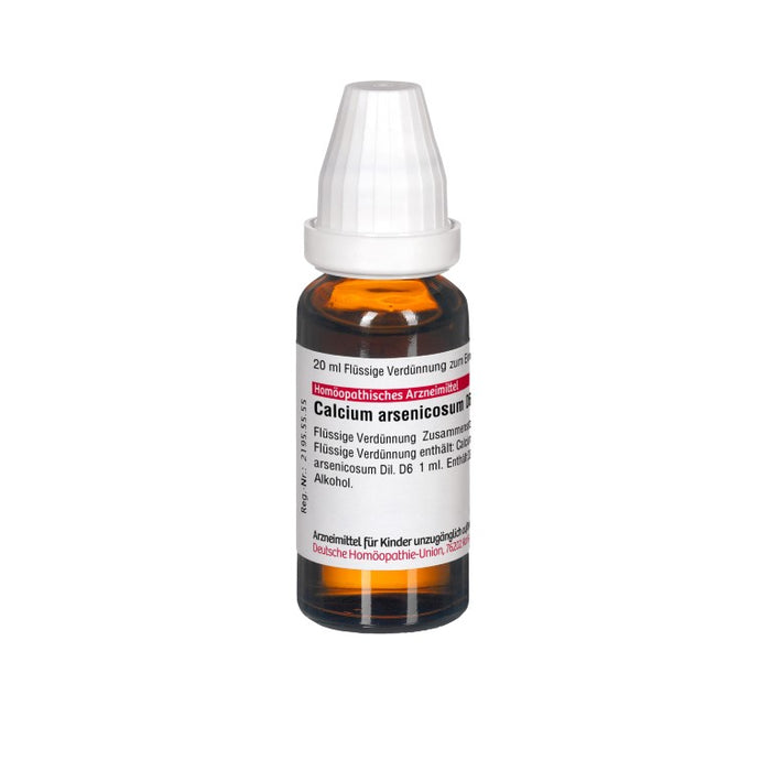 Calcium arsenicosum D6 DHU Dilution, 20 ml Lösung