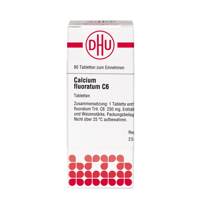 DHU Calcium fluoratum C6 Tabletten, 80 pcs. Tablets